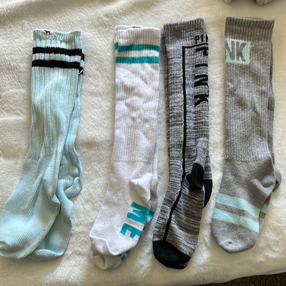 Victoria secret pink socks